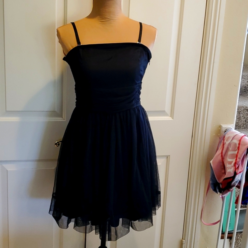 NWOT So Nice Black eve dress M